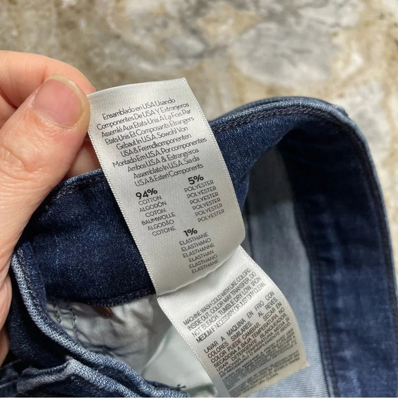 MOTHER The Rascal Ankle Snippet Jeans Color: Mint Condition size 26 - Picture 7 of 16